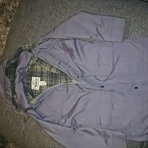 Vintage Woolrich Women’s Wool Lined Hooded Parka Jacket Coat Made In USA S